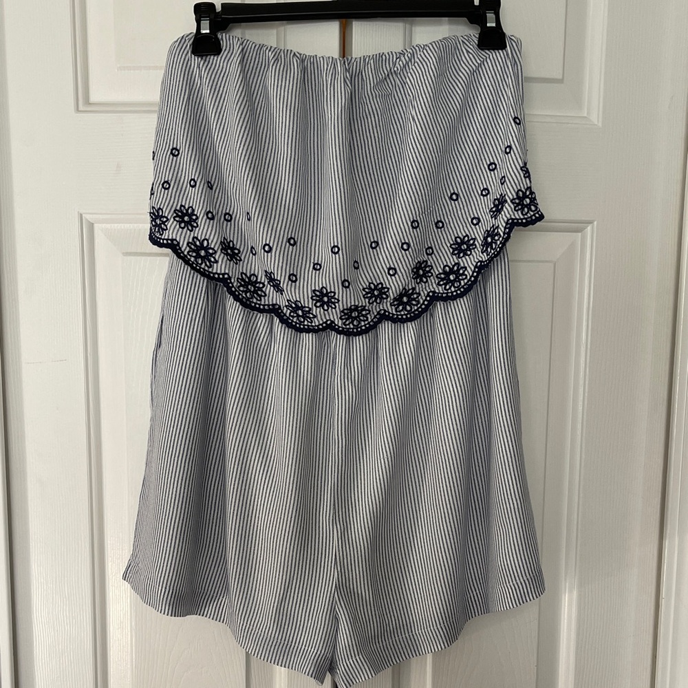 Strapless Romper